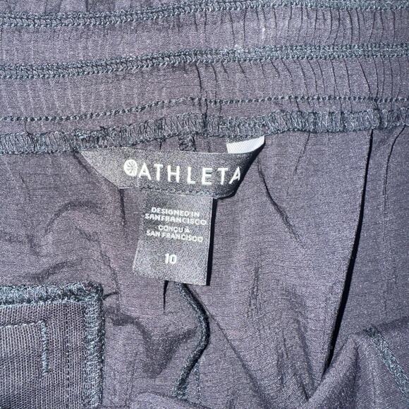 Athleta Women 10  Gorpcore Trekkie Hiking Running Athleisure Parachute Pant - Picture 6 of 11